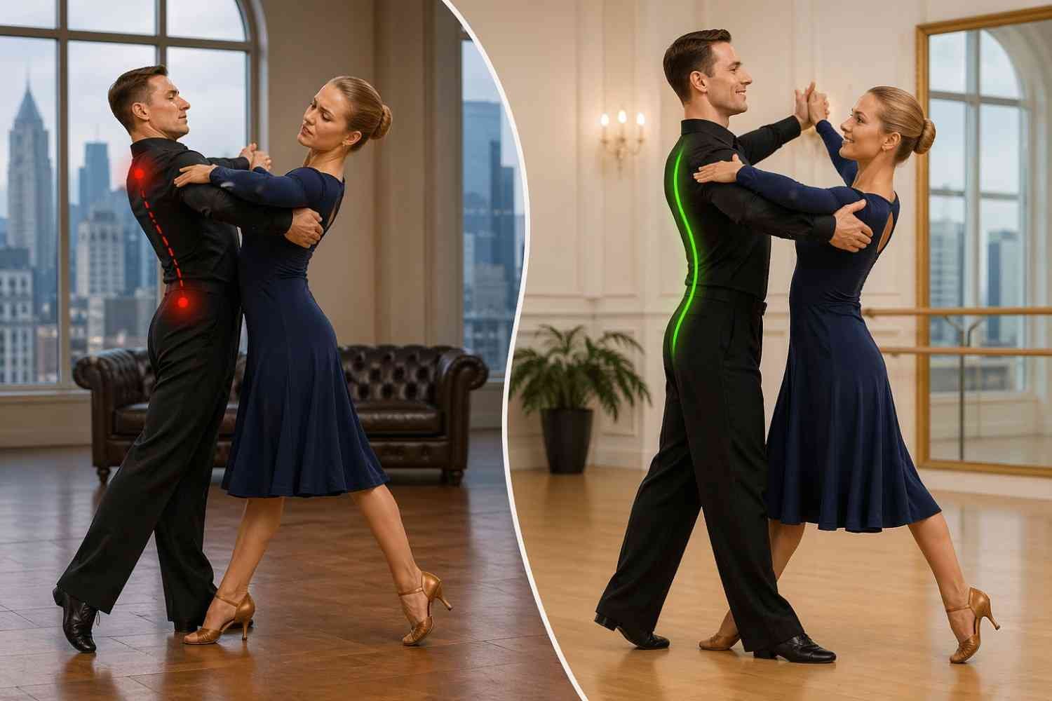 Why Ballroom Dance Posture Feels Stiff